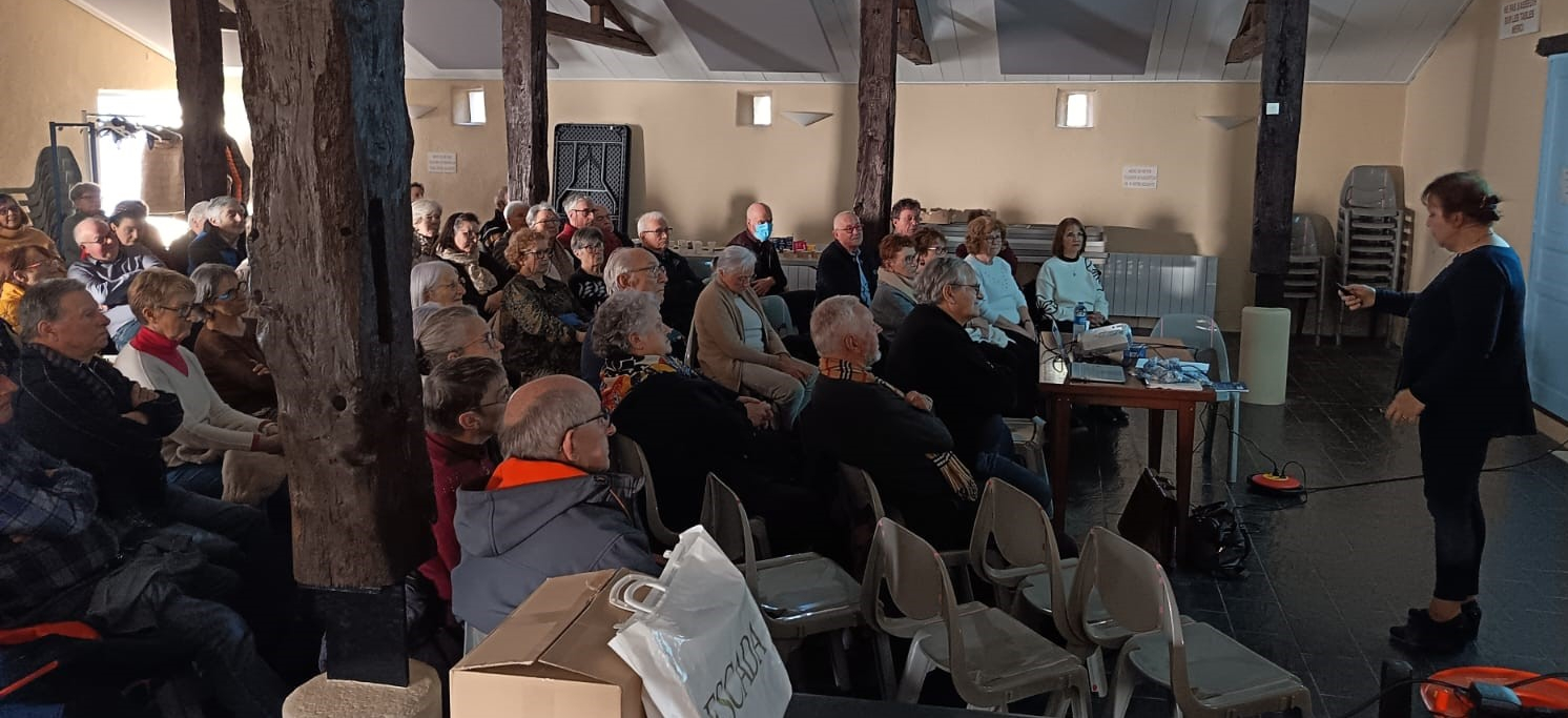 Photo de la conférence « De vies et de sang »