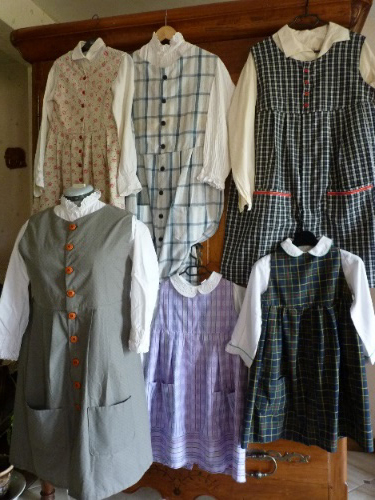 Détail du costume de Octavie