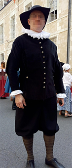 Vignette du costume du marquis de Rosny