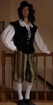 Vignette du costume du baron de Sigognac