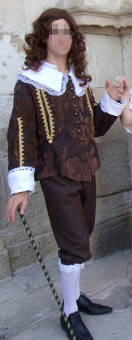 Vignette du costume du comte de Bridoré