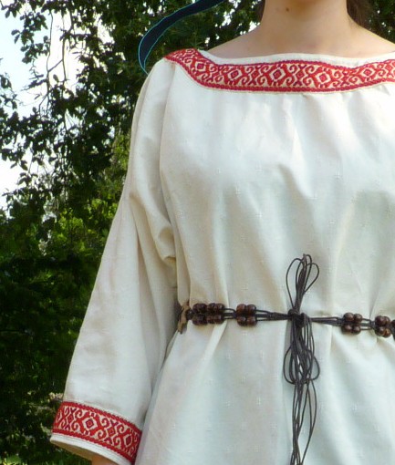 Détail du costume d’Alpaïde d’Avroy