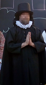 Vignette du costume de Monsieur Diafoirus médecin
