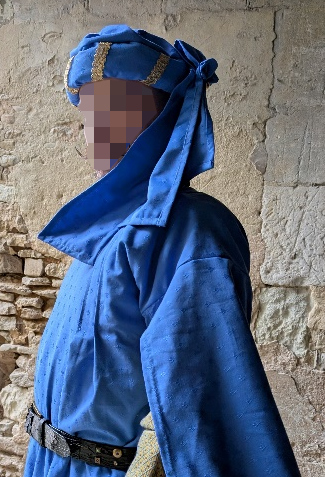 Détail du costume de Jean de Berry