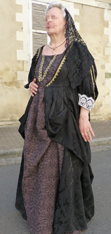 Vignette du costume de Marie de Médicis