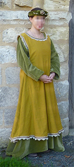 Vignette du costume d’Ermengarde de Saxe