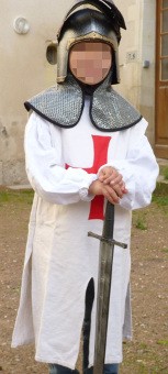 Vignette du costume de templier