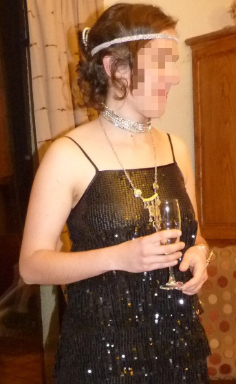Détail de la robe Éloïse
