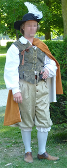 Vignette du costume du duc de Valombreuse
