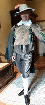 Vignette du costume du comte de Guiche
