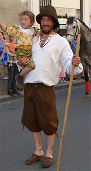 Vignette du costume de Jehan le berger