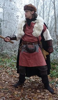 Vignette du costume de Bjarnulf le viking