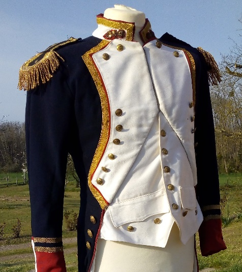 Détail du costume de Napoléon I<sup>er</sup>