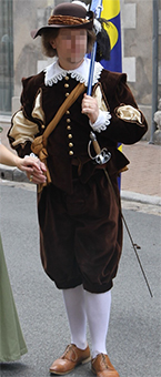 Vignette du costume de Guillaume d’Ars