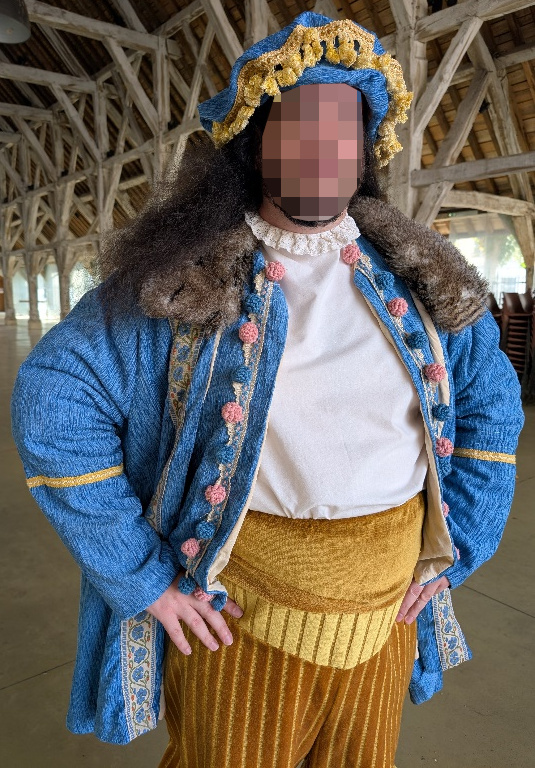 Détail du costume de Gargantua