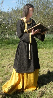 Vignette du costume de Radegonde de Thuringe
