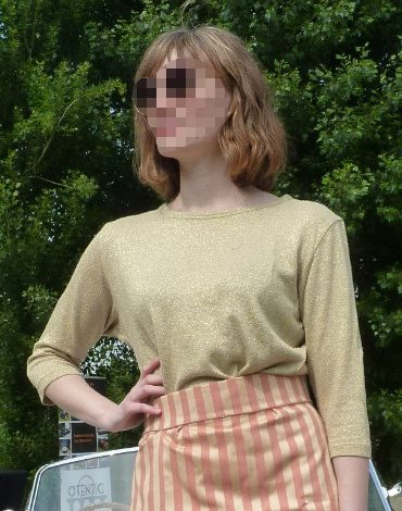 Détail de la tenue Mireille