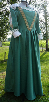 Vignette du costume de la dame de Milly