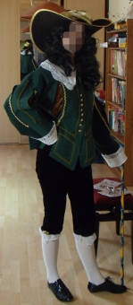 Vignette du costume du vicomte de Descartes