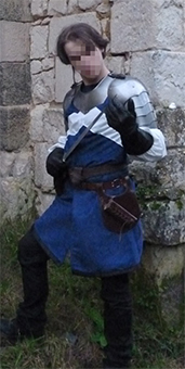 Vignette du costume du chevalier de Buxerolles