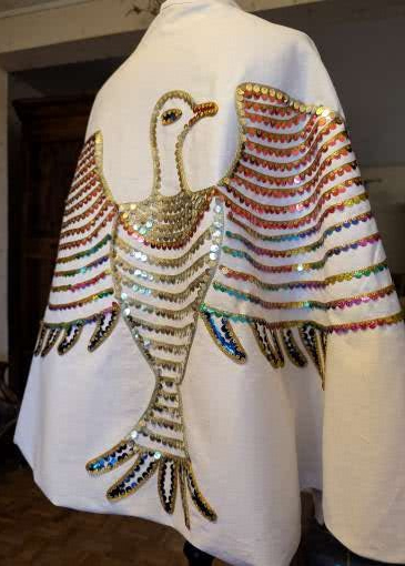Détail du costume d’Elvis
