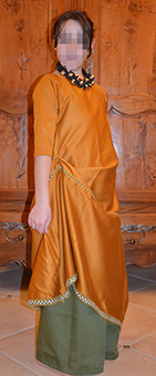 Vignette du costume de la dame de la Lande