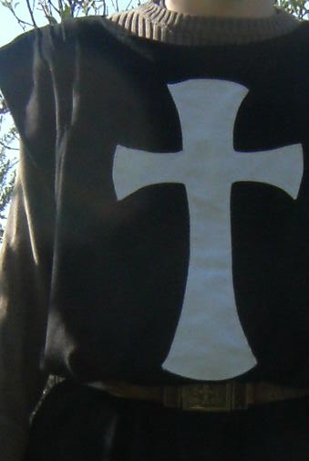 Détail du costume de Guillaume Croisé anglais