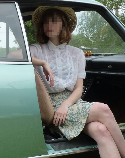 Détail de la tenue Martine