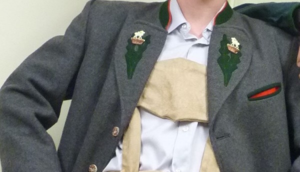 Détail du costume d’Helmut