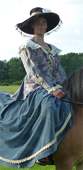 Vignette du costume d’Émilie de Boislambert