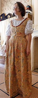Vignette du costume de la dame Honorime
