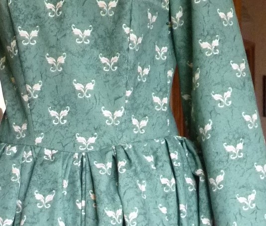 Detail of the Fiorella’s costume