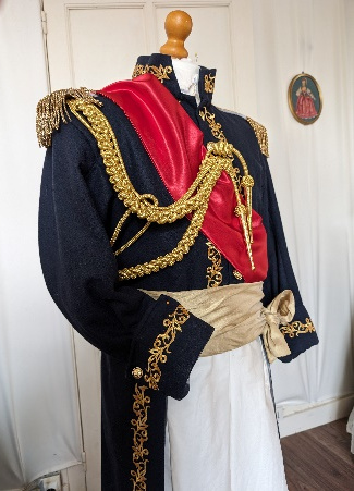 Détail du costume du maréchal Davout