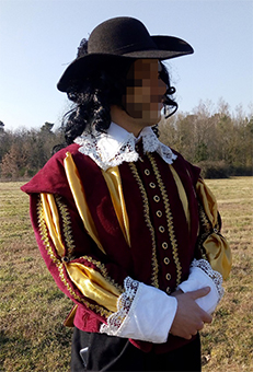 Vignette du costume de Louis XIII