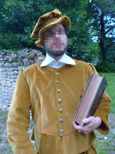 Détail du costume du baron de Soubise