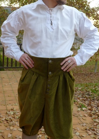 Détail du costume d’Olivier de Serres