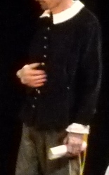 Detail of the Pierre de Ronsard's costume