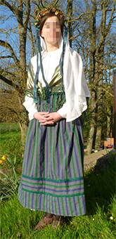 Vignette du costume de mariée d’Europe de l’Est