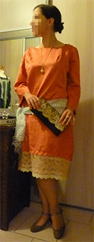 Vignette de la robe de soirée Jeanne
