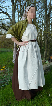 Vignette du costume d’Olga paysanne russe