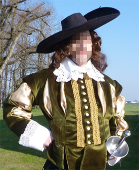Vignette du costume de Duc de Buckingham