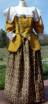 Vignette du costume de Madame de La Mothe