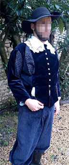 Vignette du costume de Jean Guiton de La Rochelle