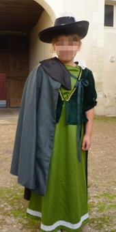 Vignette du costume de la Milady de Champigny