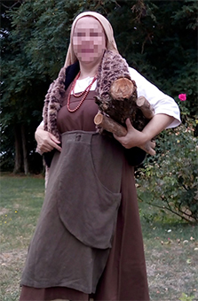 Vignette du costume de Léna paysanne russe