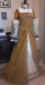 Vignette du costume de la reine Claude