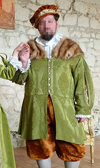 Vignette du costume du vicomte de Tavant