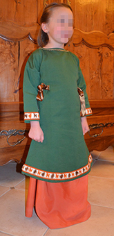 Vignette du costume de la dame du Lac