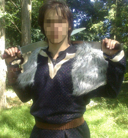 Détail du costume de Ragnulf le jarl