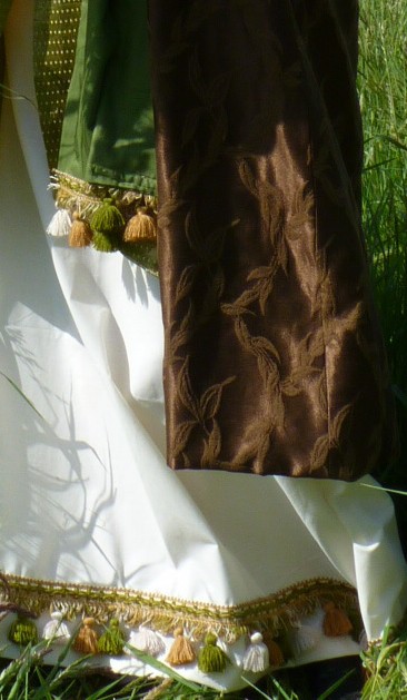 Détail du costume de Hanane la lumineuse